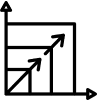 Ícone de testes A/B